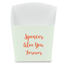 Succulents French Fry Favor Boxes (Personalized)