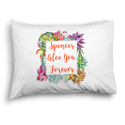 Succulents Pillow Case - Standard - Graphic (Personalized)