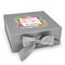 Succulents Gift Boxes with Magnetic Lid - Silver - Front
