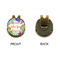 Succulents Golf Ball Hat Clip Marker - Apvl - GOLD