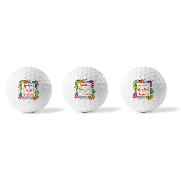 Succulents Golf Balls - Generic - Set of 3 - APPROVAL