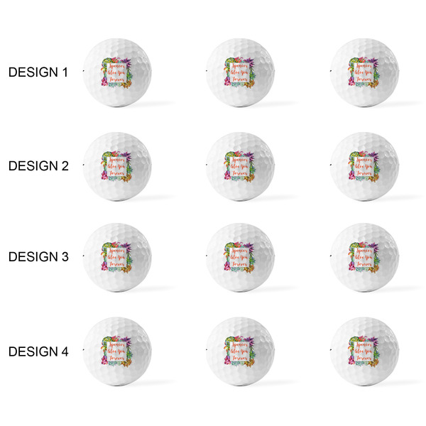 Succulents Golf Balls - Titleist - Set of 12 - APPROVAL