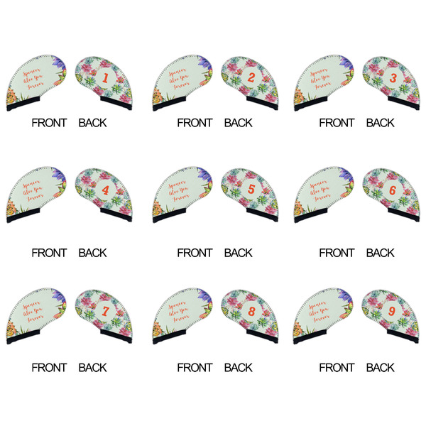 Succulents Golf Club Covers - APPROVAL (set of 9)