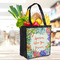 Succulents Grocery Bag - LIFESTYLE