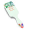 Succulents Hair Brush - Angle View