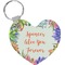 Succulents Heart Keychain (Personalized)
