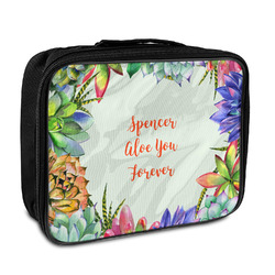 Succulents Insulated Lunch Bag (Personalized)