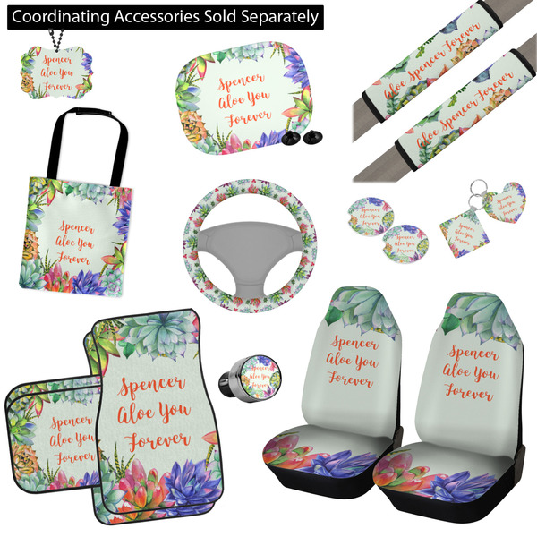 Succulents Interior Car Accessories