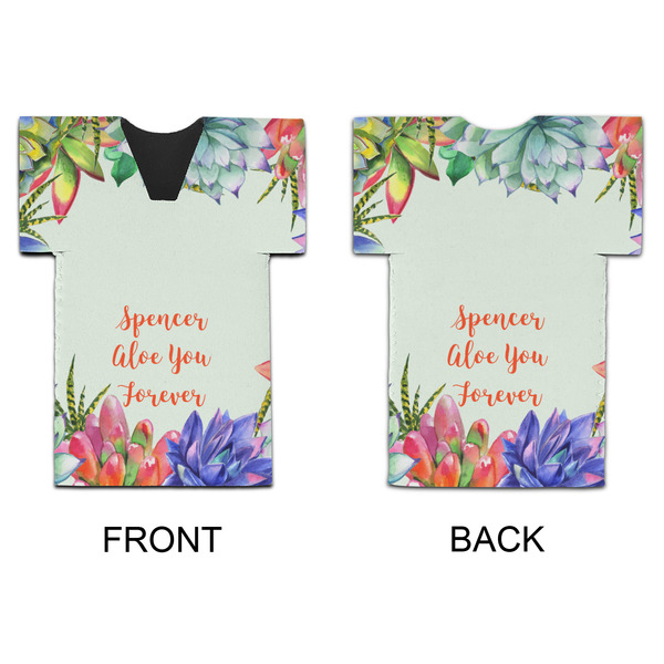 Succulents Jersey Bottle Cooler - APPROVAL