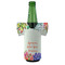 Succulents Jersey Bottle Cooler - FRONT (on bottle)