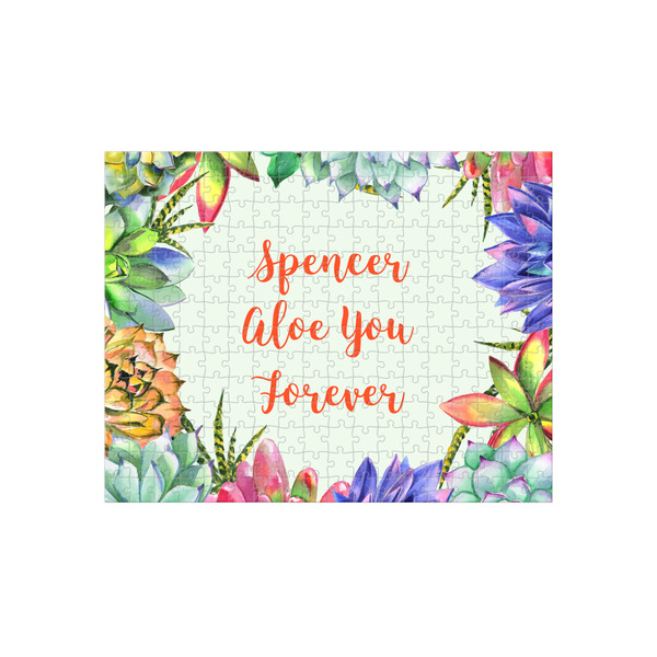 Custom Succulents 252 pc Jigsaw Puzzle (Personalized)