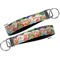 Succulents Key-chain - Metal and Nylon - Front and Back