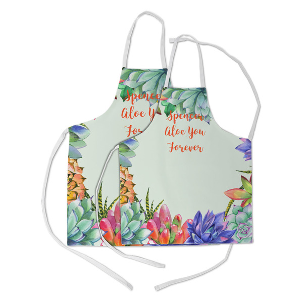 Succulents Kid's Aprons - Parent - Main