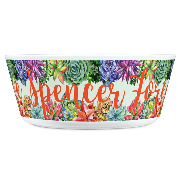 Succulents Kids Bowls - FRONT