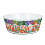Succulents Kid's Bowl (Personalized)