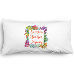 Succulents Pillow Case - King - Graphic (Personalized)