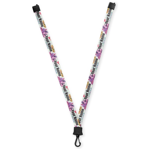 Custom Succulents Lanyard (Personalized)