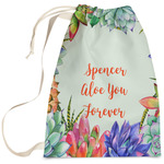 Succulents Laundry Bag (Personalized)