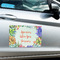 Succulents Large Rectangle Car Magnets- In Context