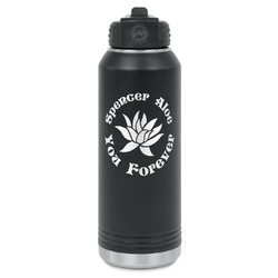 Succulents Water Bottles - Laser Engraved (Personalized)