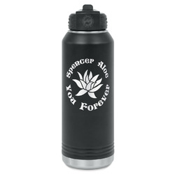 Succulents Water Bottles - Laser Engraved (Personalized)