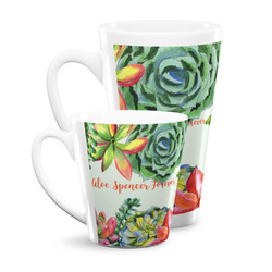 Succulents Latte Mug (Personalized)