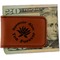 Succulents Leatherette Magnetic Money Clip (Personalized)