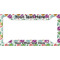 Succulents License Plate Frame - Style A