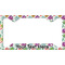 Succulents License Plate Frame - Style C