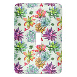 Succulents Light Switch Cover (Single Toggle)