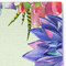 Succulents Linen Placemat - DETAIL