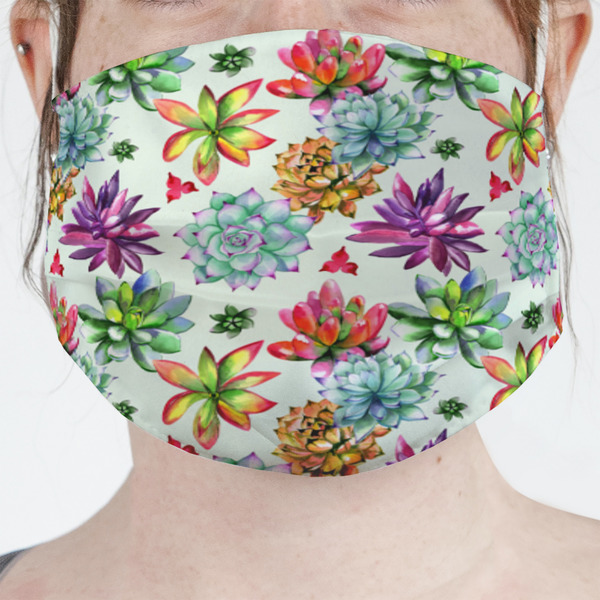 Custom Succulents Face Mask Cover