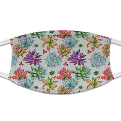 Succulents Cloth Face Mask (T-Shirt Fabric)
