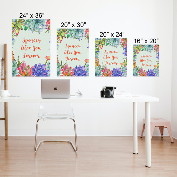 Succulents Matte Poster - Sizes