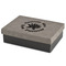 Succulents Medium Gift Box with Engraved Leather Lid - Front/main