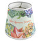 Succulents Poly Film Empire Lampshade - Angle View