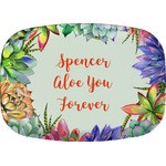 Succulents Melamine Platter (Personalized)