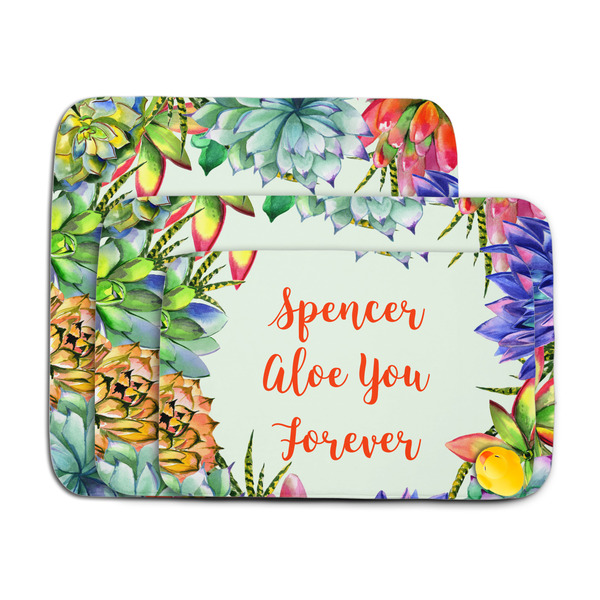 Succulents Memory Foam Bath Mat - MAIN PARENT