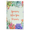 Succulents Microfiber Golf Towel (Personalized)