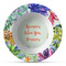 Succulents Plastic Bowl - Microwave Safe - Composite Polymer (Personalized)