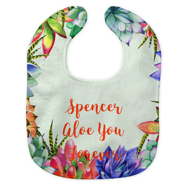 Succulents New Bib Flat Approval