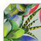 Succulents Octagon Placemat - Single front (DETAIL)