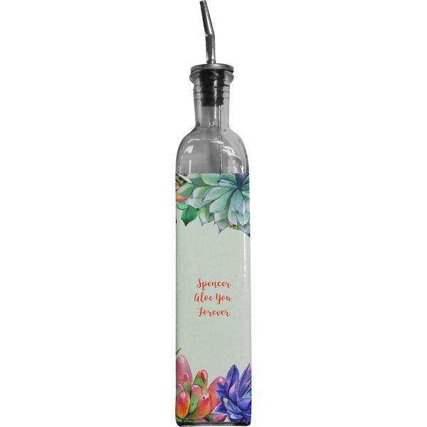 Custom Succulents Oil Dispenser Bottle (Personalized)