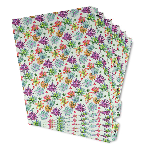 Succulents Page Dividers - Set of 6 - Main/Front