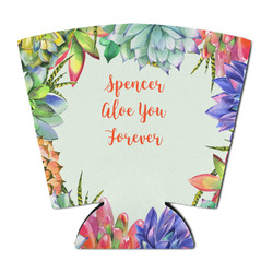 Succulents Party Cup Sleeve - with Bottom (Personalized)
