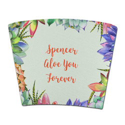 Succulents Party Cup Sleeve - without bottom (Personalized)