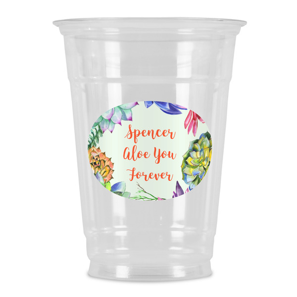 Custom Succulents Party Cups - 16oz (Personalized)