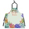 Succulents Apron Without Pockets w/ Name or Text