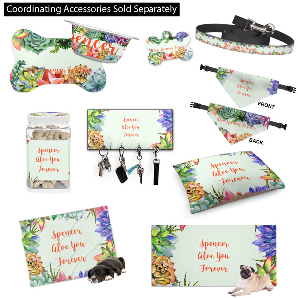 Succulents Customized Pet Accessories