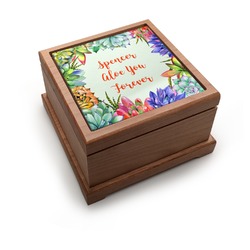 Succulents Pet Urn (Personalized)